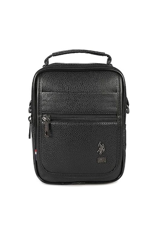U S Polo Assn Siyah Rölax Unisex Postacı Çantası Plevr6754 Siyah Rölax