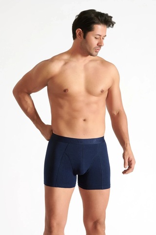 Hepsine Rakip 5 Li Tutku Pamuklu Likralı Elastan Erkek Boxer 0114 Lacivert
