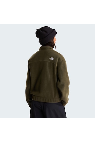 The North Face W Fleece Collared Jacket Kadın Ceket Nf0a8j6kjns1 Yeşil