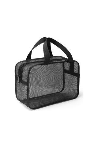 Xindoker Büyük Boy Siyah Taşınabilir Duş Ve Spor Gereçleri Çantası - Kişisel Bakım, Yurt Odası, Spor Salonu İçin Organizasyon Çözümü Siyah