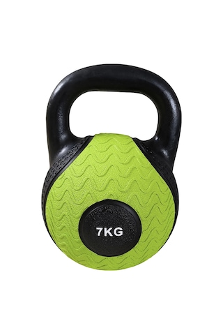 Premium Kettle-300-7 Kg Kauçuk Kettle Dambıl 7 Kg Çalışma Ağırlık Sporcu