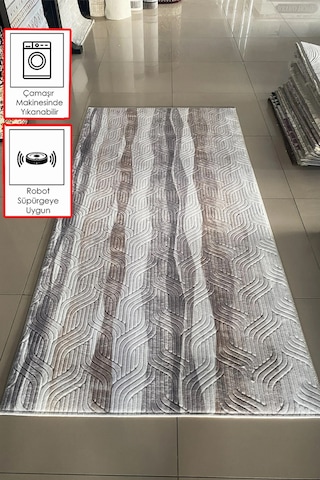 Lüle Halı Delüx Kaymaz Taban Halı Yolluk Renkli, Dlx7066 Çok Renkli