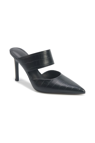 Nine West Trınıdad 5pr Siyah Kadın Topuklu Terlik 000000000102012488 Siyah