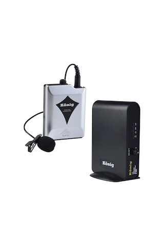 König Uhf Kablosuz Yaka Mikrofonu K-301 Y