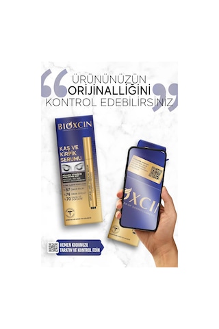 Bioxcin Kolajen Ve Hyaluronik Asit İçerikli Kaş Ve Kirpik Serumu 3 Ml 3 Adet 0