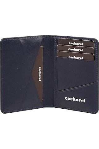 Cacharel Lacivert Unisex Deri Kartlık 1981 Lacivert