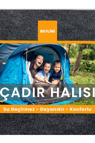 Beylini Kamp Matı Çadır Halısı Kaymaz Su Geçirmez Zemin Koruyucu