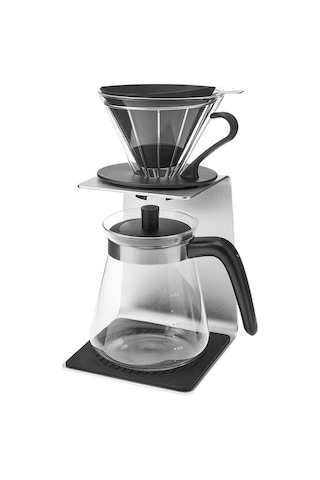 Karaca Brewy Coffee Standlı Borosilikat Cam Kahve Demleme Seti 600 ml