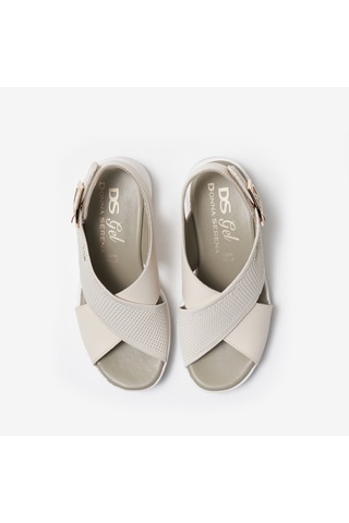 Light Beige Sandalet Kadın 9m6091dm Donna Serena T. 6091dm
