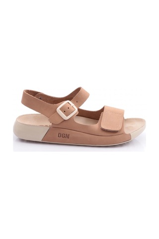 Dgn P28 Kadin Çift Bantli Sandalet P28-1512-R0175 Bej