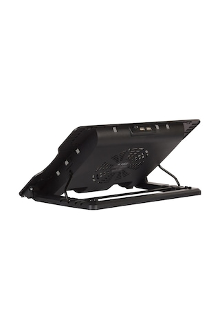 Wozlo Ergostand Yükseklik Ayarlı 14 CM Fan Led'li Notebook Soğutucu