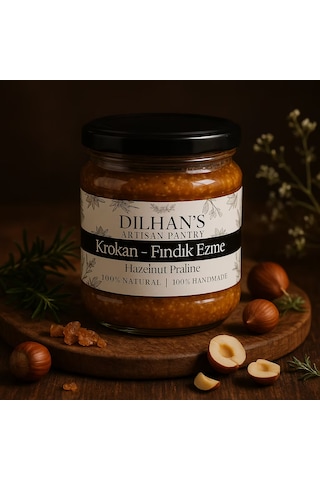 Krokanlı Fındık Ezmesi