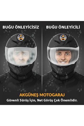 Akgüneş 250 Ml Buğu Önleyici Sprey Cam Ve Vizör İçin Etkili  Pinlock