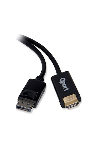 Qport Q-Dph Display Port M To Hdmi M Çevirici