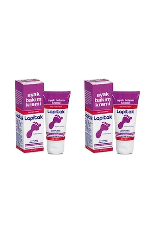 Lapitak Ayak Bakım Kremi 60 ML x 2