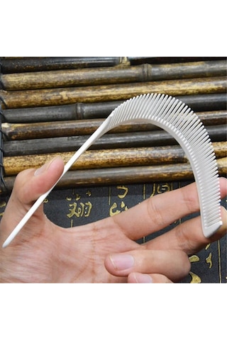 Adet Beyaz Profesyonel Saç Fırçası Tarak Salon Berber Anti-statik Saç Tarak Saç Fırçası Kuaförlük Tarak Saç Bakımı Şekillendirici Araçları