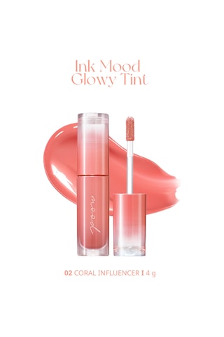 Peripera Ink Mood Glowy Tint 02 Coral Influencer