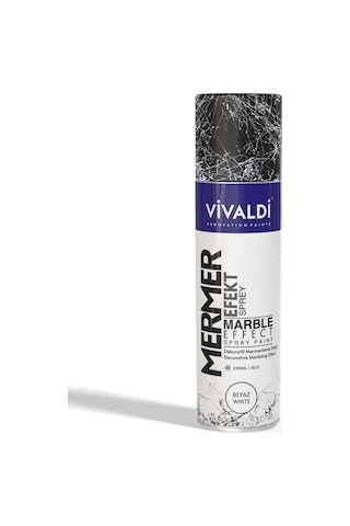 Mermer Efekt Sprey Boya 200ml BEYAZ