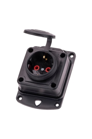 Byes 1x16a 2p+e 250v Kauçuk Duvar Prizi Ip44