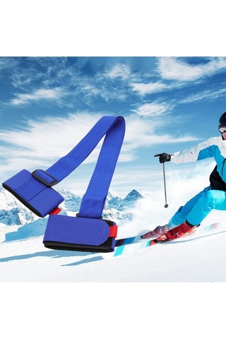 Pazly Suntek Kış Sporları Kayak Yokuş Aşağı İçin Mavi Kayış Mavi