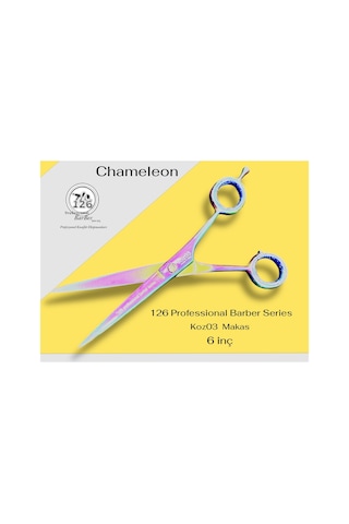 Koz03 Chameleon Saç Sakal Kesim Makası - 6 İnç