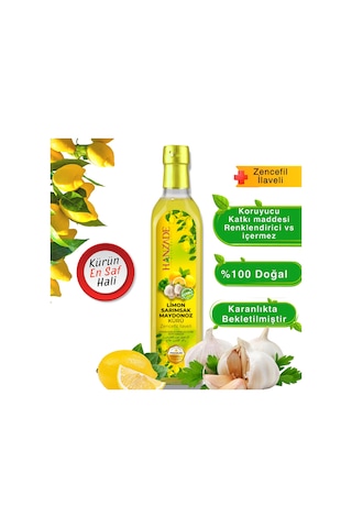 Hanzade Bitkisel Limon Sarımsak Maydanoz Kürü 6 x 500 ML