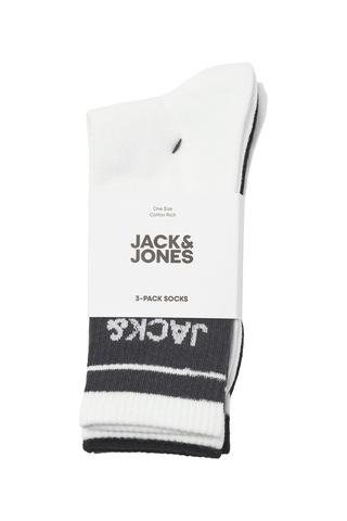 Jacjerry Tennıs Socks 3 Pack Sn Siyah