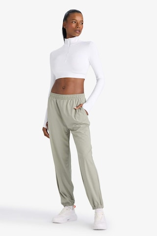 Defacto Standart Fit Paçası Fermuarlı Jogger Premium Sporcu Pantolon C9415AX25SP Haki
