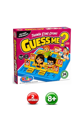 Guess Me - Bil Bakalım - Who Who Oyunu - Gizli Karakteri Bul Eğlenceyi Katla