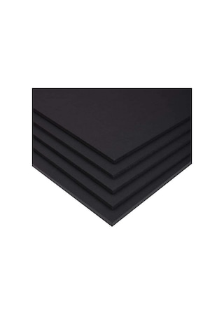 25x35 Cm Siyah Fotoblok 3 Mm Kalınlık 4 Lü Paket Maket Kartonu