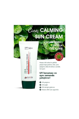 Eyenlip Beauty SPF 50+ Cica Yatıştırıcı Güneş Kremi 50 ML