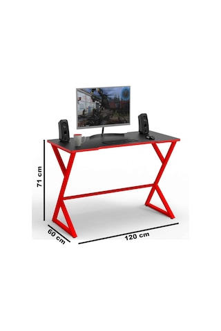 Doğtaş Ruum Store Gaming Oyuncu Masası Kırmızı