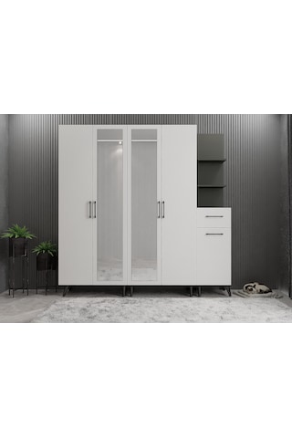 Melodi Portmanto Vestiyer- AB-225 cm