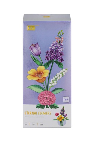 Lz4604 Nessiworld Çiçek Blok Seti 608 Parça -vagon Life