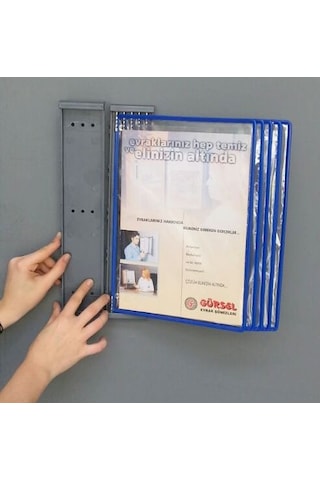 Eko-gh9101 Şömiz Plastik Taşıyıcı Pano + Evrak Şömizi