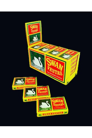 Swan Vestas Kibrit 72'li Paket