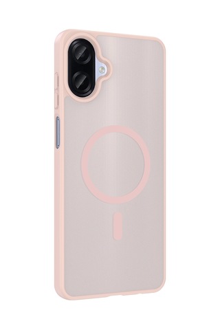 Ardemix Samsung Uyumlu Galaxy A07 Kılıf M-safe Şarj Özellikli Zore Babet Kapak - Siyah