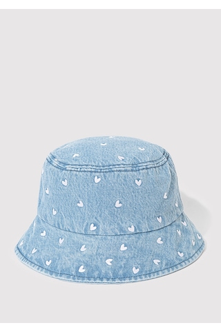 Mavi - Mavi Bucket Şapka 1913100-82324 Mavi