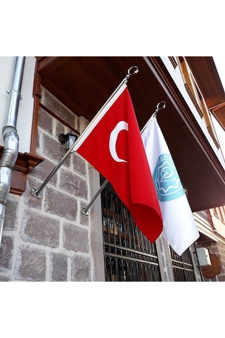 Duvar Tipi Bayrak Direği Ayyldız Dahil 115 Cm Standart Duvar Tipi Bayrak Direği Ayyldız Dahil 115 Cm Standart