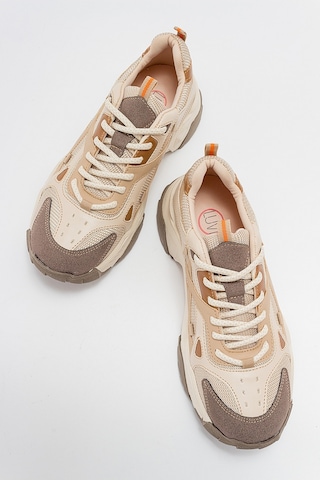 Luvishoes Lecce Bej-kahve Kadın Spor Ayakkabı Bej - Kahverengi