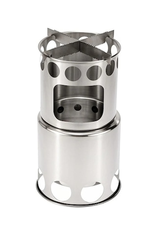 Padalink "lixada Paslanmaz Çelik Kamp Ocağı - Hafif, Çevreci Ve Dayanıklı" Gümüş