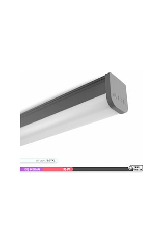 Ack 12w Beyaz 6500k Ip54 Siva Üstü Led Tavan Armatürü Ack At11-01230 Beyaz