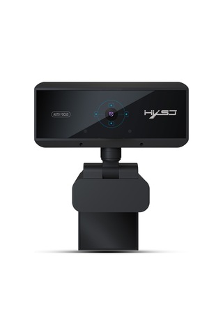Wezone S3 Siyah 5mp Otomatik Odaklı Web Kamerası, Gizlilik Kapaklı, Mikrofonlu 1080p Dektop/dizüstü Video Konferans Kamerası