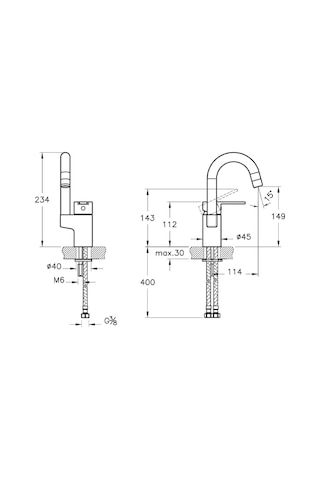 Artema Fold S A42534 Döner Kuğu Borulu Lavabo Bataryası