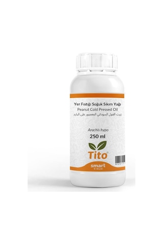 Yer Fıstığı Soğuk Sıkım Yağı Arachis Hypo 250 Ml