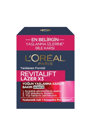 L'Oreal Paris Revitalift Lazer X3 Yoğun  Gündüz Kremi 15 ML