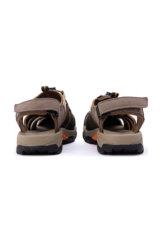 Humtto Ht710445a-4 Haki Erkek Sandalet Yeşil