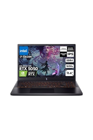 Acer Nitro V15 NH.QZ7EY.005HMF27 i7-13620H 48 GB 1 TB SSD 8 GB 15.6" W11H Dizüstü Bilgisayar
