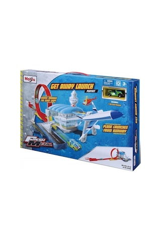 Maisto Fresh Metal Single Loop Away Launch Yarış Oyun Seti 12220