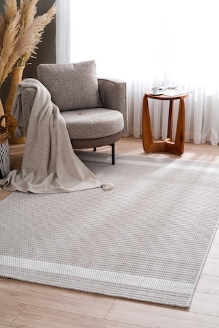 Koza Hayad Nomad Vizon Halı Kilim Salon Oturma Odası Yatak Odası Koridor Makine Halısı A2551c Vizon
